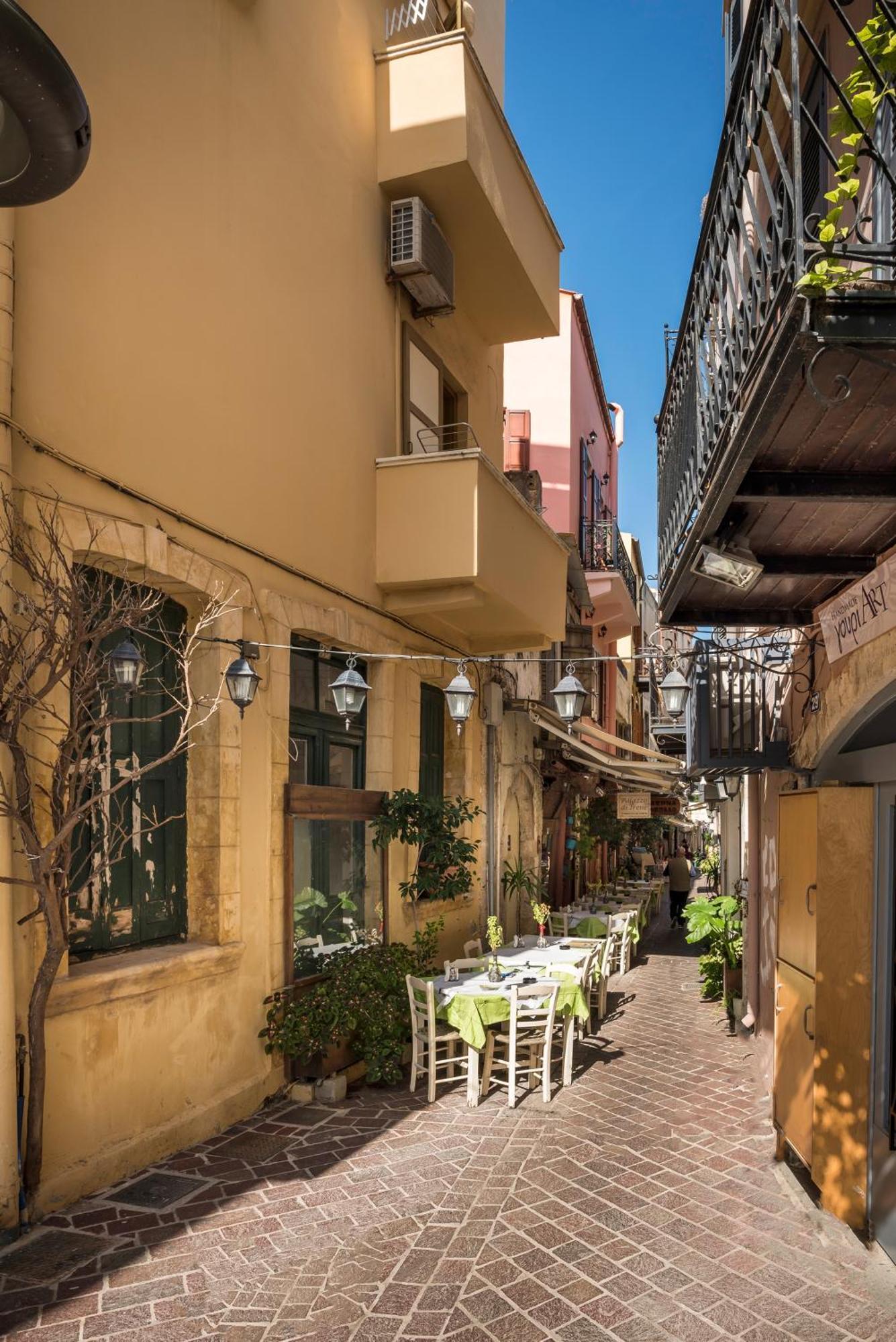 Palazzo Di Irene Appartement Chania  Buitenkant foto